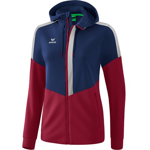 FUSSBALL - TEAMSPORT TEXTIL - JACKEN SQUAD KAPUZEN-TRAININGSJACKE DAMEN