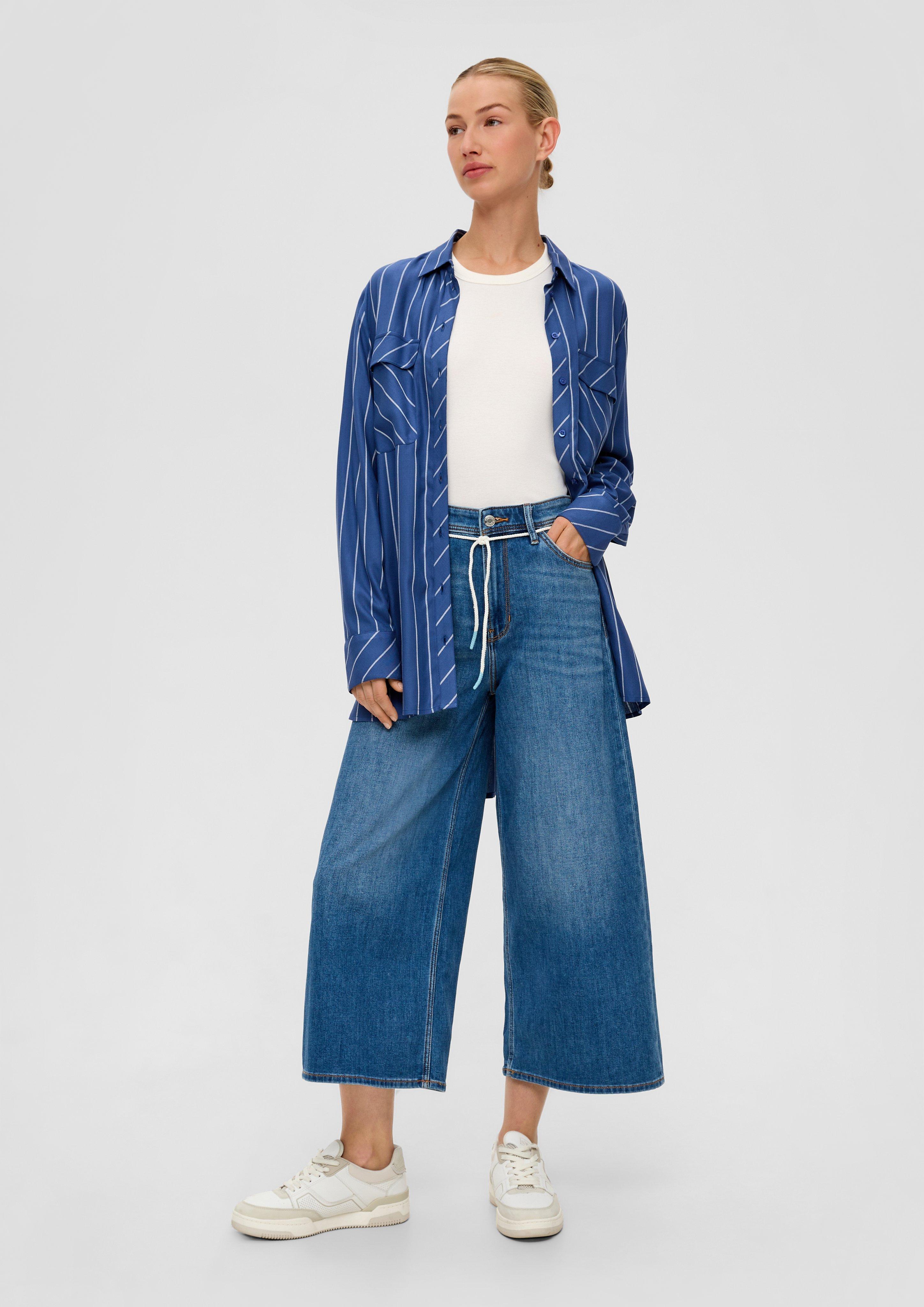 Jeans-Culotte Suri / Regular Fit / High Rise / Wide Leg  2137966-56Z4