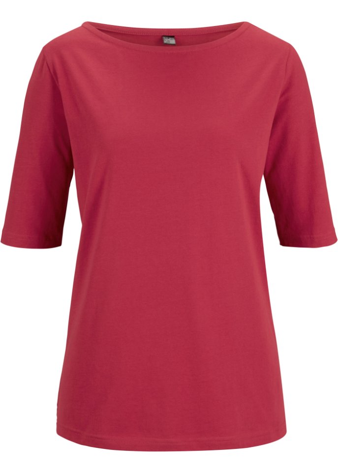U-Boot-Ausschnitt-Shirt