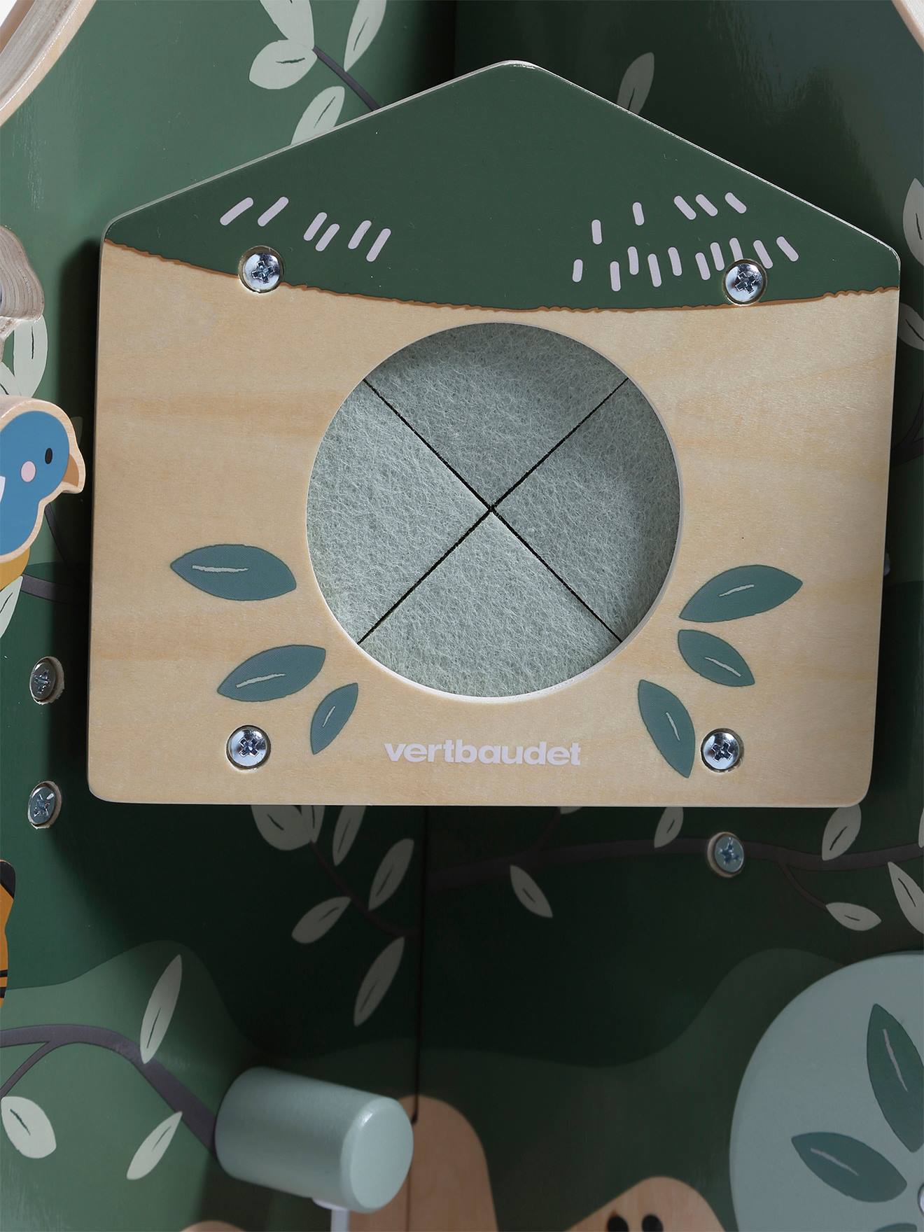 Vertbaudet Activity-Baum 4 JAHRESZEITEN, Holz FSC - grün pandafreunde