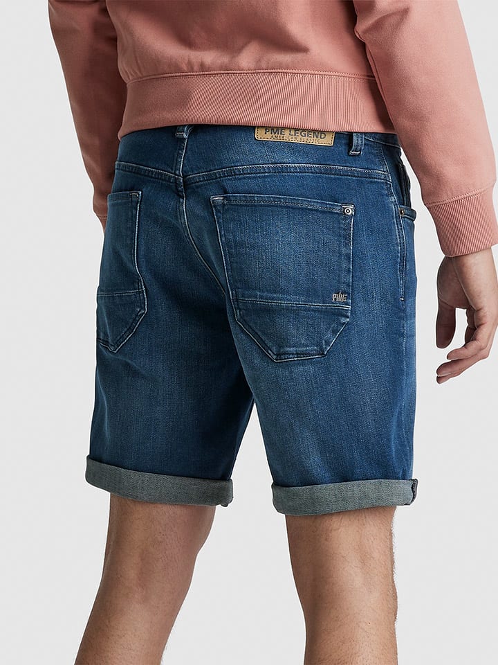 PME Legend Jeansshorts in Blau günstig kaufen