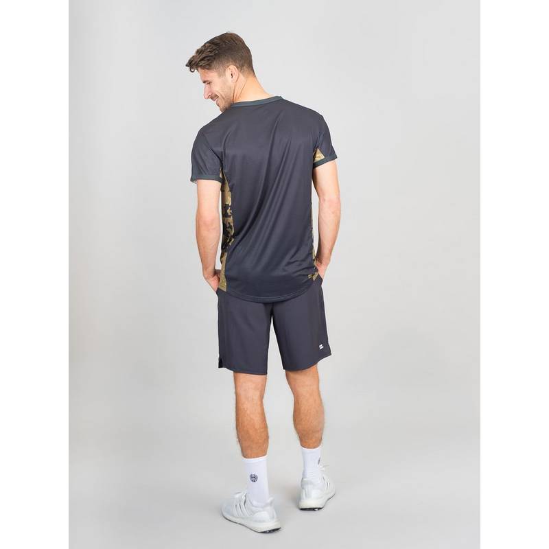 BIDI BADU Pure Wild V-Neck Tee Tennisshirt Herren
