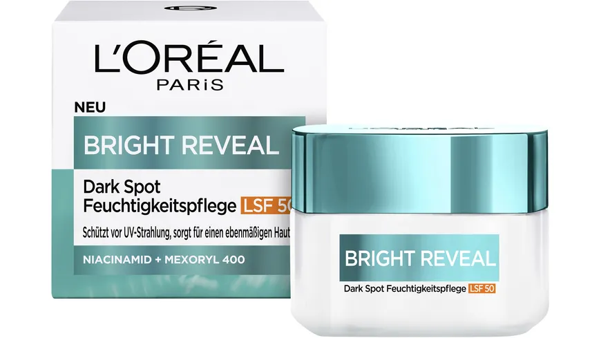 L'Oréal Bright Reveal Dark Spot Feuchtigkeitspflege LSF50 50 ml