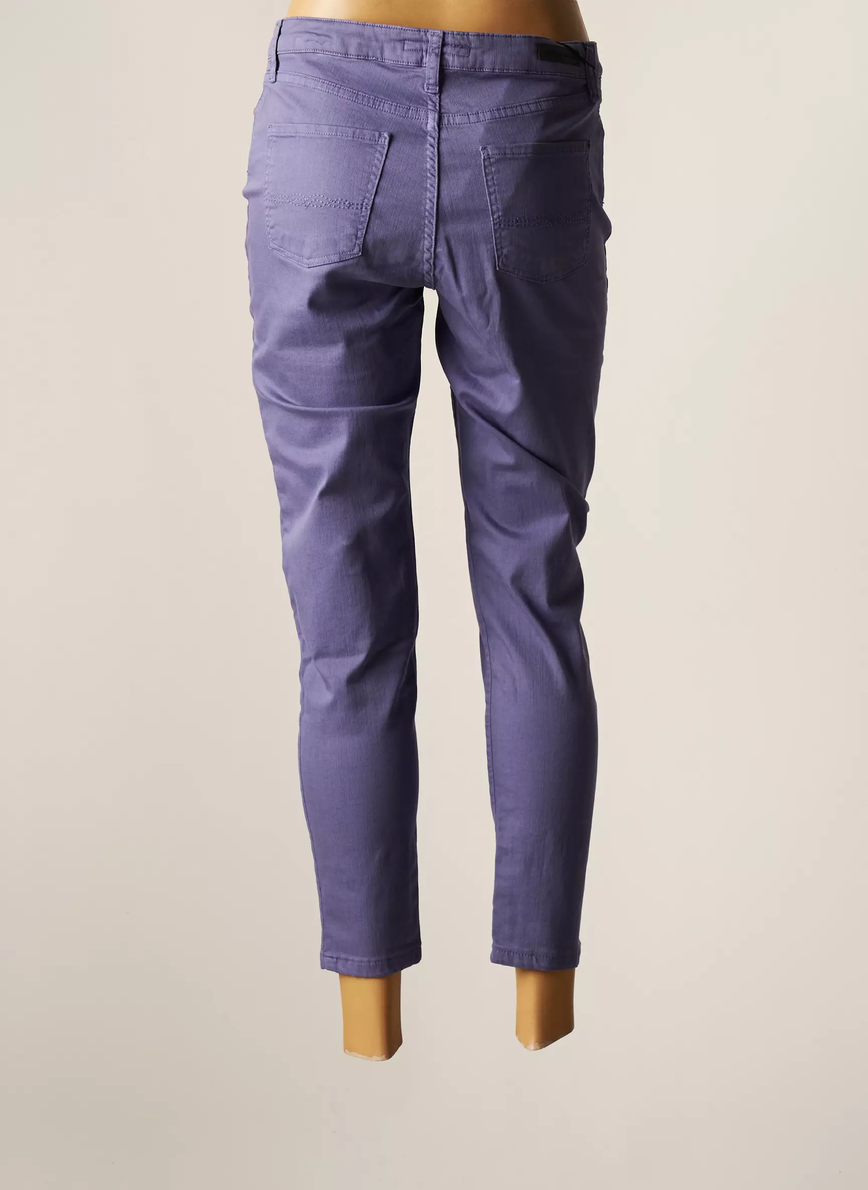 Lcdn Pantalon7 8 Femme couleur violet