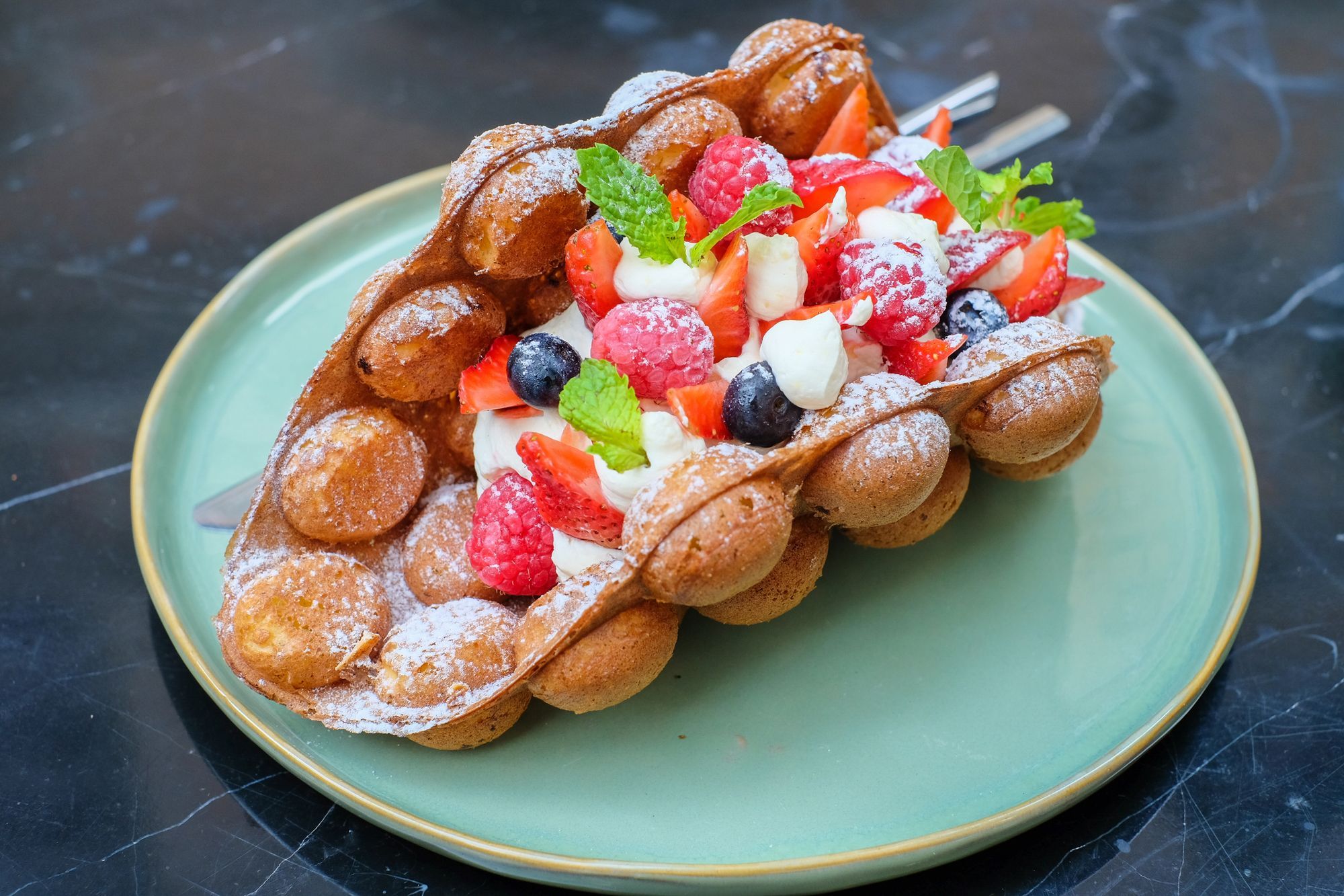 Trebs 99361 Bubble Waffeleisen