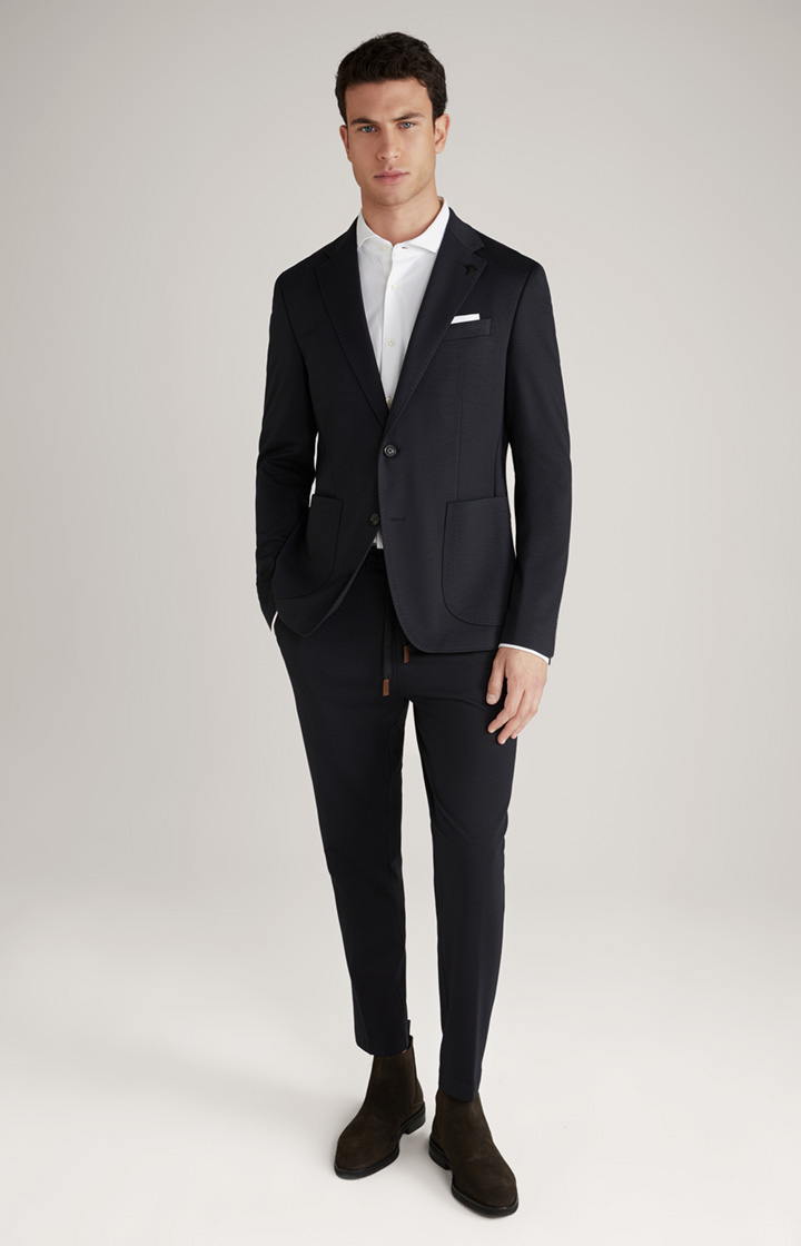 Jersey-Sakko Hoverest in Navy