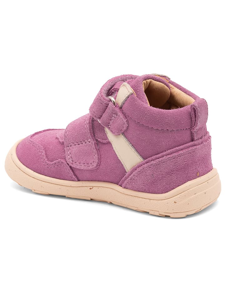 bisgaard Leder-Lauflernschuhe in Lila/ Creme günstig kaufen