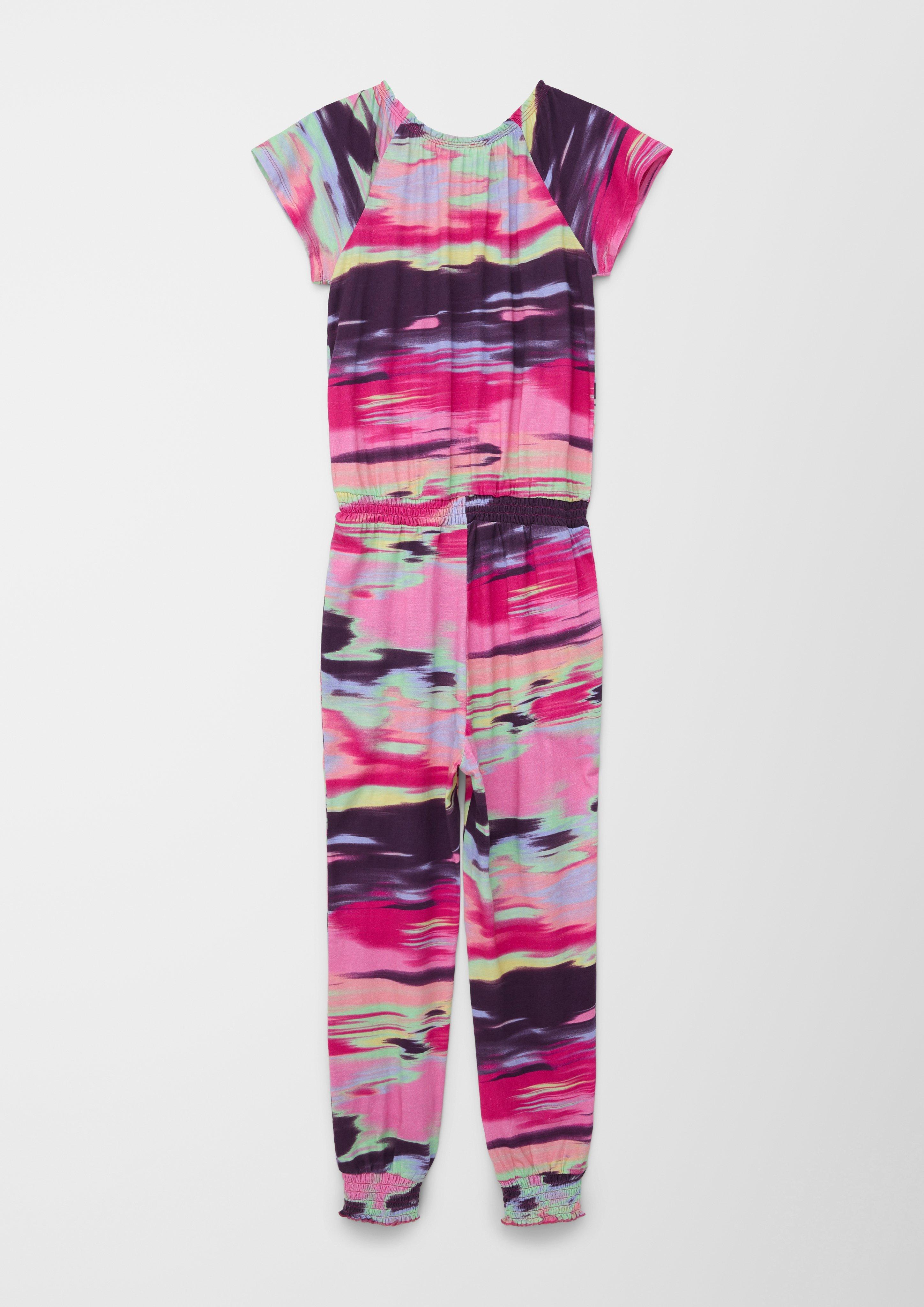 Overall mit abstraktem Print  2130489-44A3