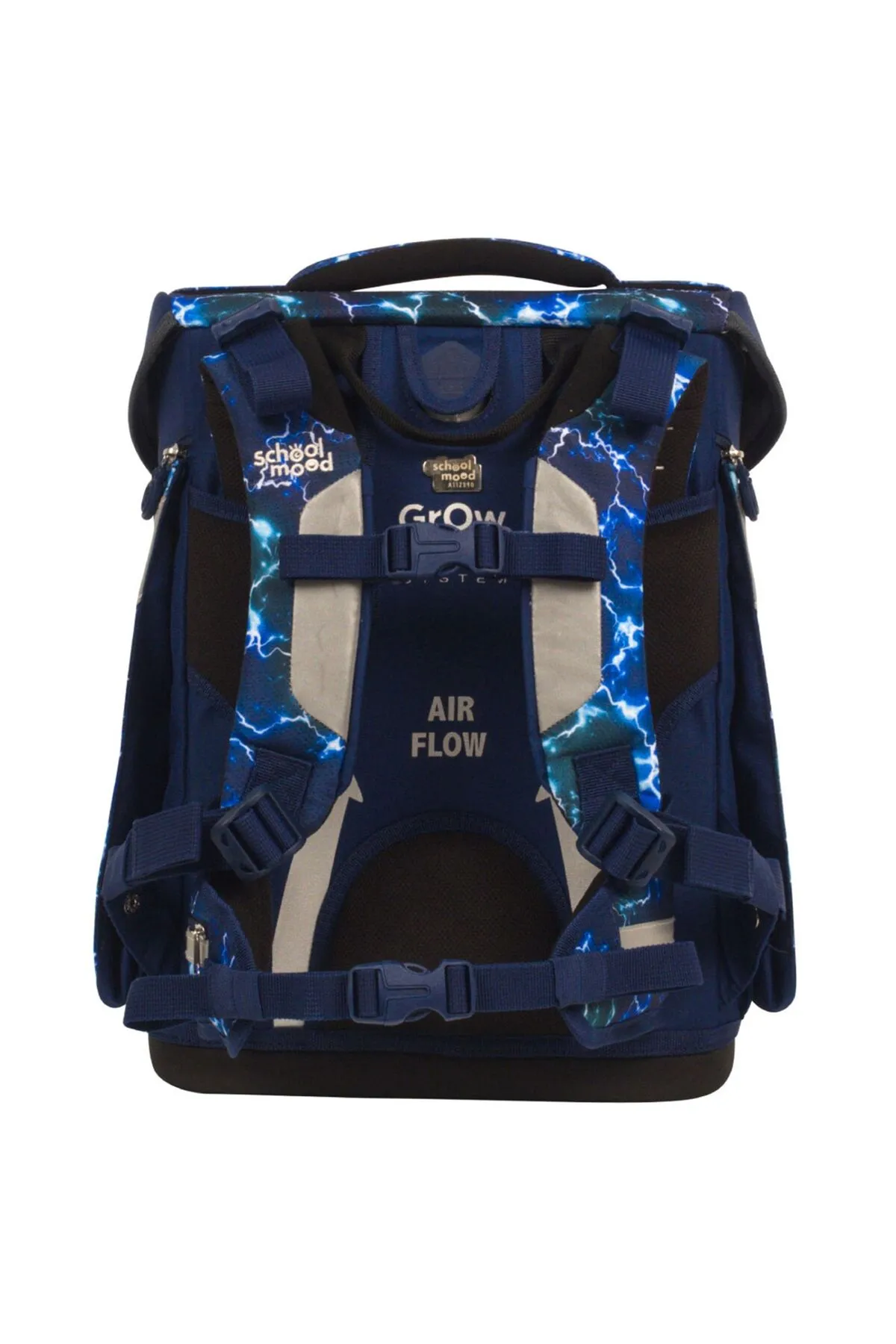 School Mood  Schulrucksack - Blau - Unifarben