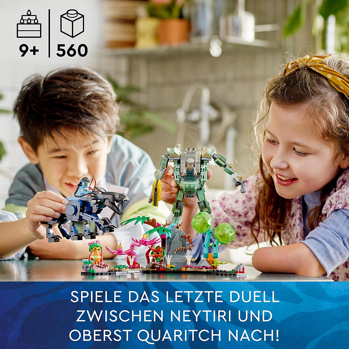 LEGO® Avatar 75571 Neytiri und Thanator vs. Quaritch im MPA