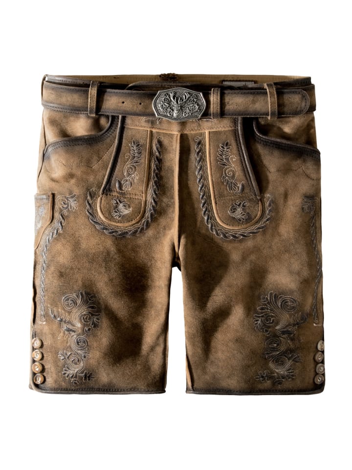 Stockerpoint Lederhose Thomas2 in braun günstig kaufen