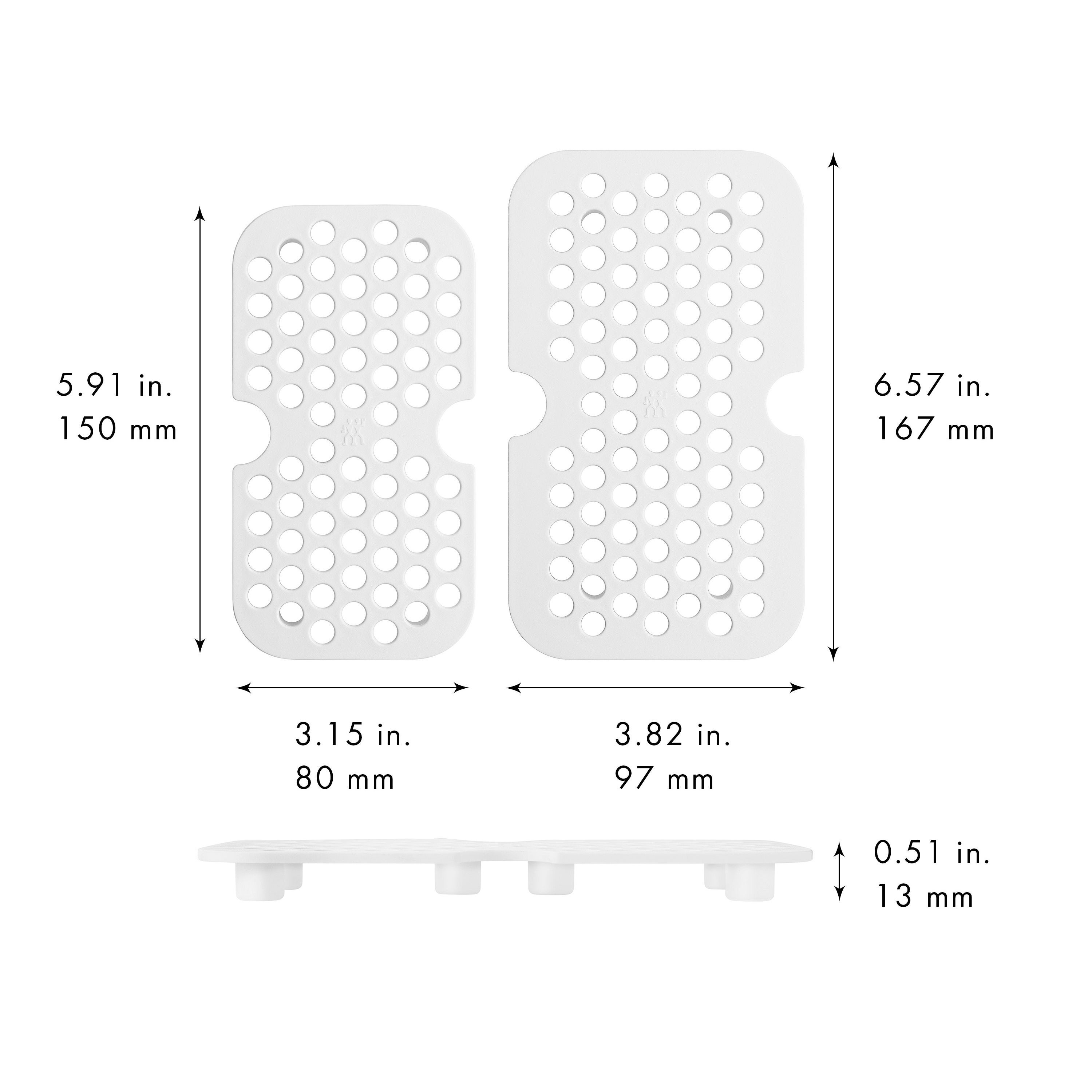 Vakuum Zubehörset Abtropfgitter für Glasboxen, M/L / 2-tlg