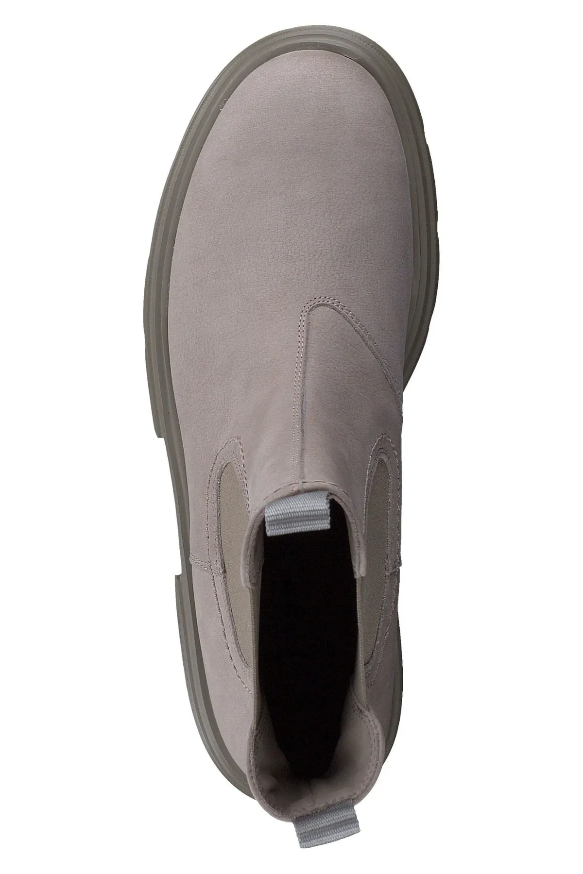 Paul Green  Stiefelette - Grau - Blockabsatz