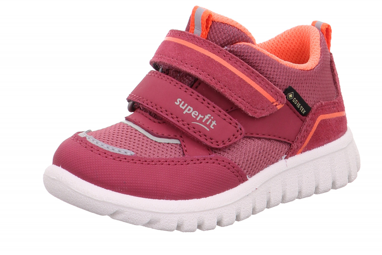 SPORT7 MINI - Pink/OrangeSneaker low mit Klettverschluss