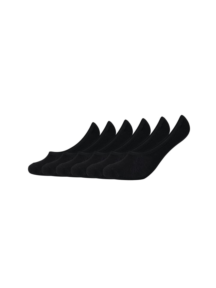 S. Oliver Füßlinge 6er Pack essentials in Schwarz günstig kaufen