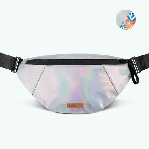 Medium Silver Rennes Fanny Pack