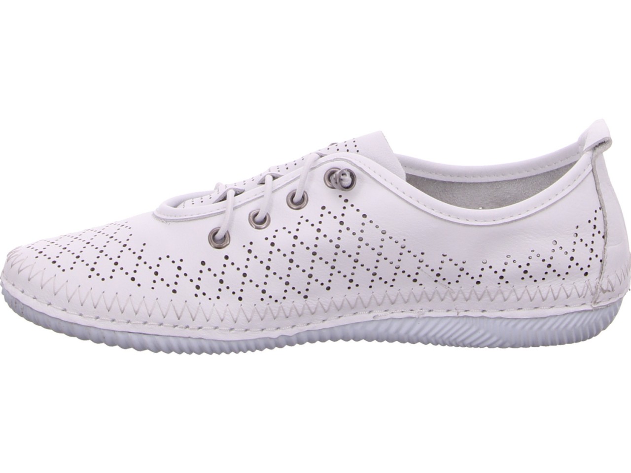 DIVERSE Sportliche Slipper weiss