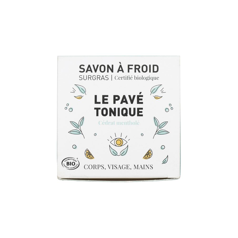atelier populaire Le Pavé Tonique | Savon à froid surgrascertifié BIO Savon
