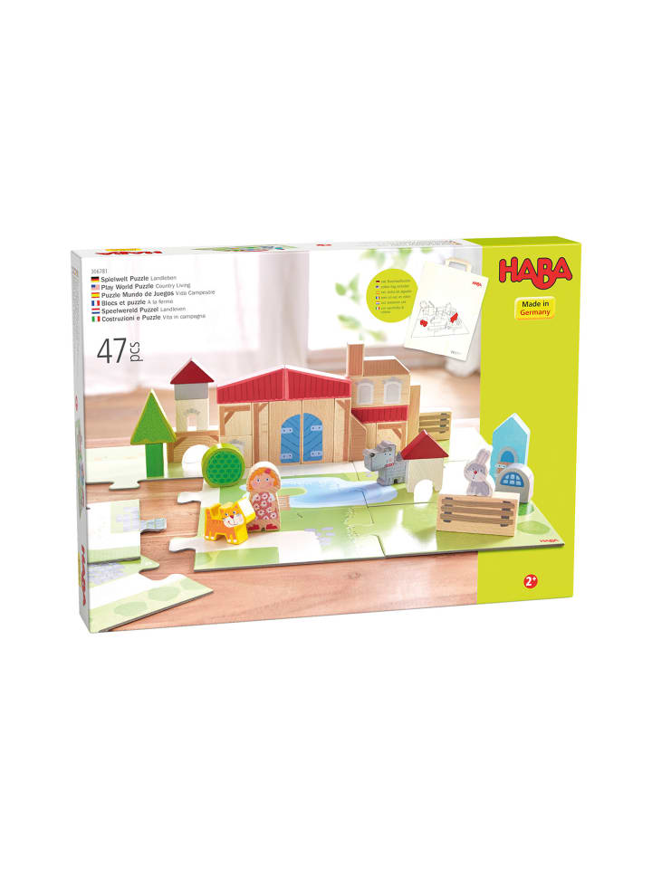 Haba Puzzle Spielwelt Puzzle Landleben in mehrfarbig günstig kaufen onesize
