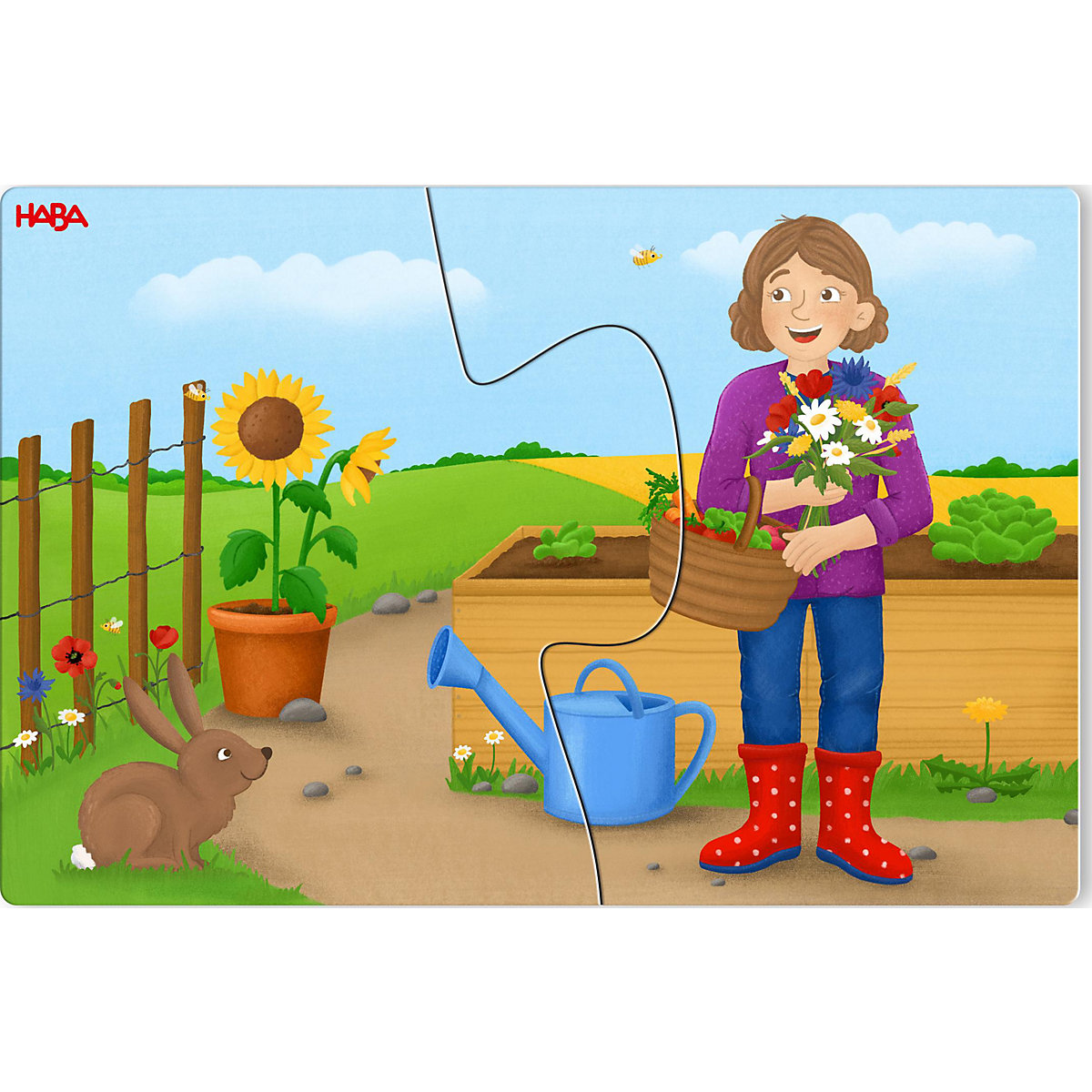 Puzzle Auf dem Bauernhof, 10 x 2 Teile