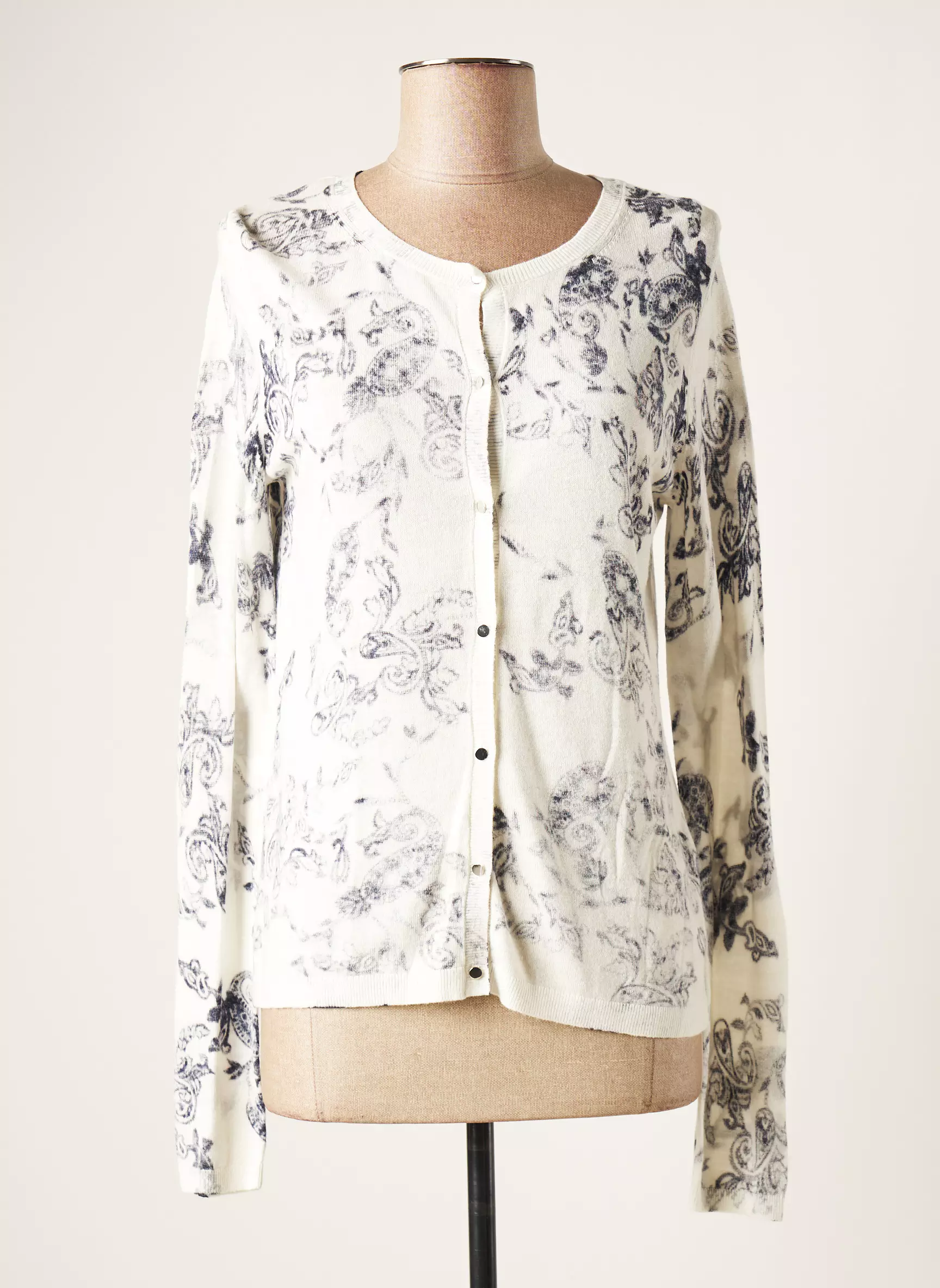 S Oliver Cardigans Femme couleur blanc