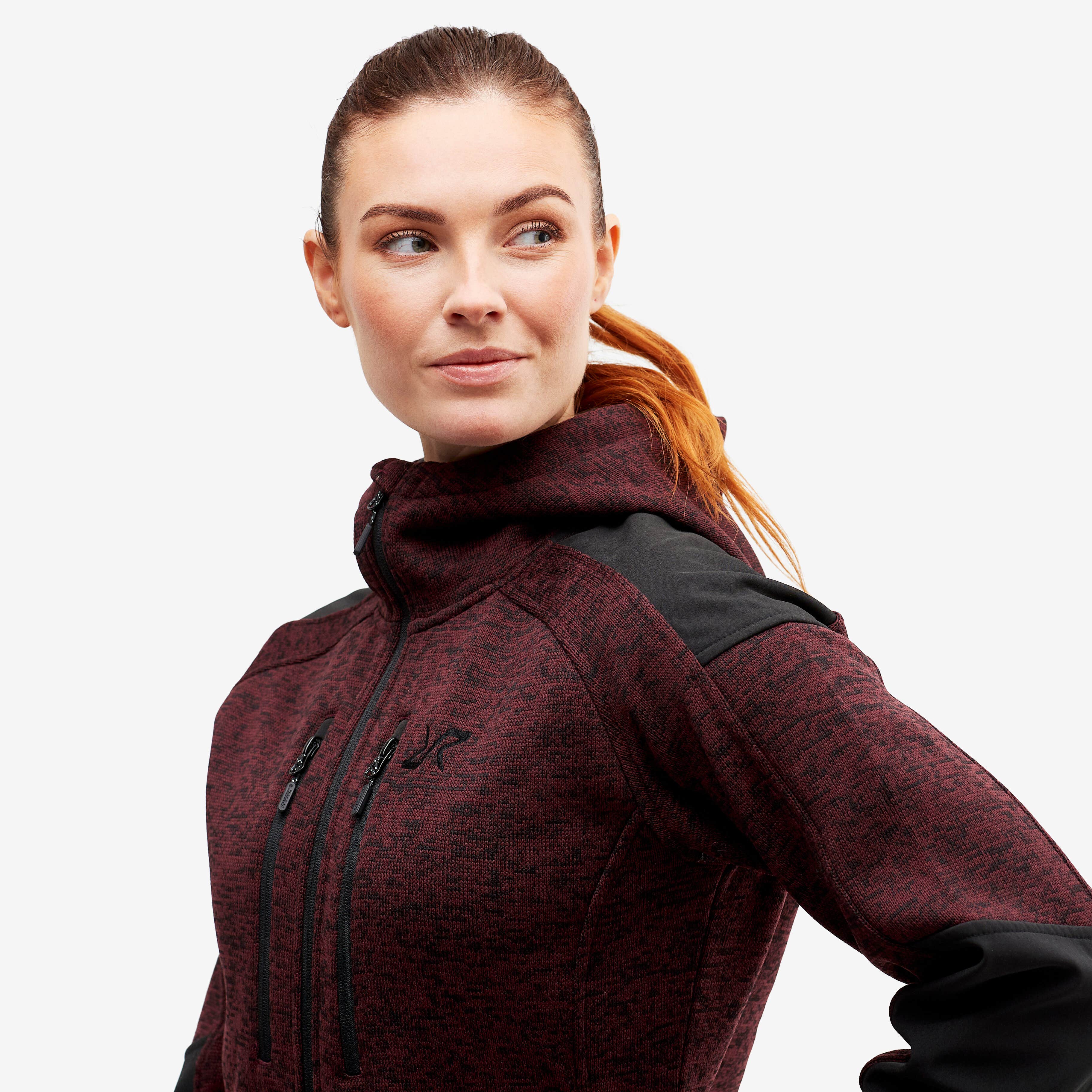 Tornado Hoodie Femme Burgundy