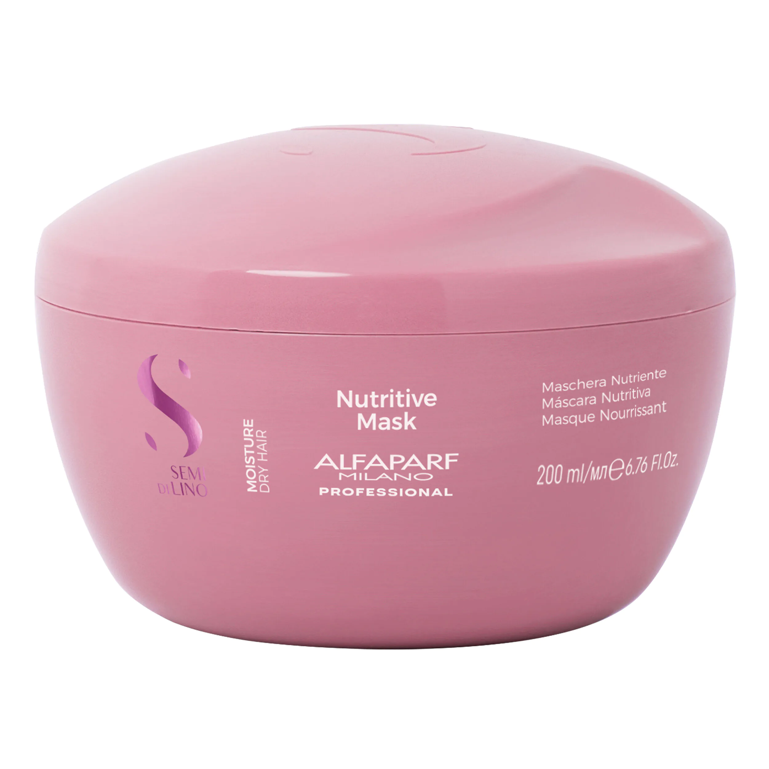 Θρεπτική μάσκα μαλλιών Alfaparf Milano Semi di Lino Moisture