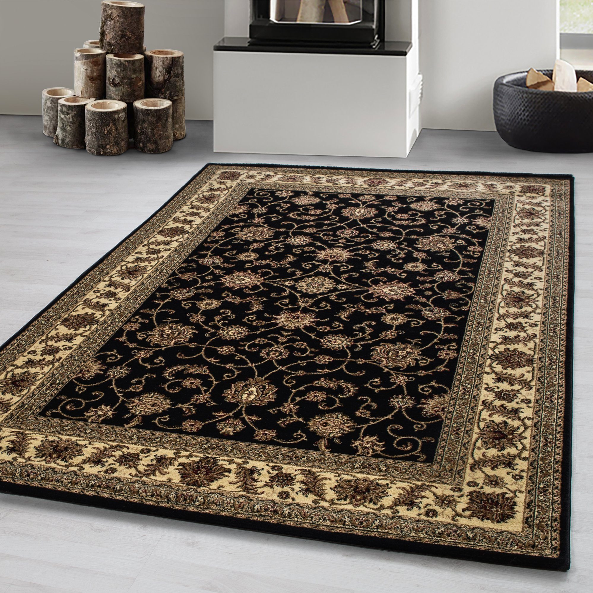Orientteppich Orientalisch Design, Carpetsale24, Läufer, Höhe: 12 mm, Orinet Teppich Webteppich orientalischen Mustern Teppich Wohnzimmer