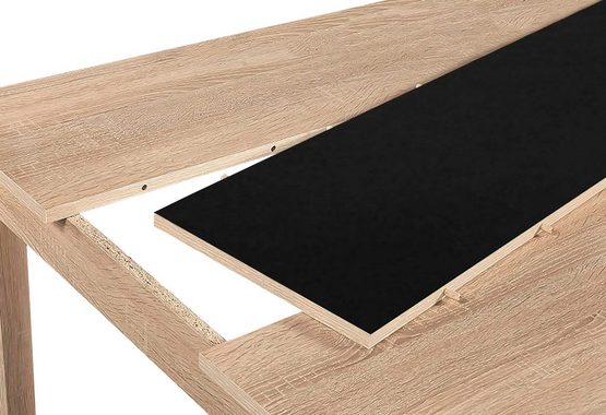 byLIVING Esstisch Nori, Breite 120, 140 oder 160 cm, Mittelplatte wendbar