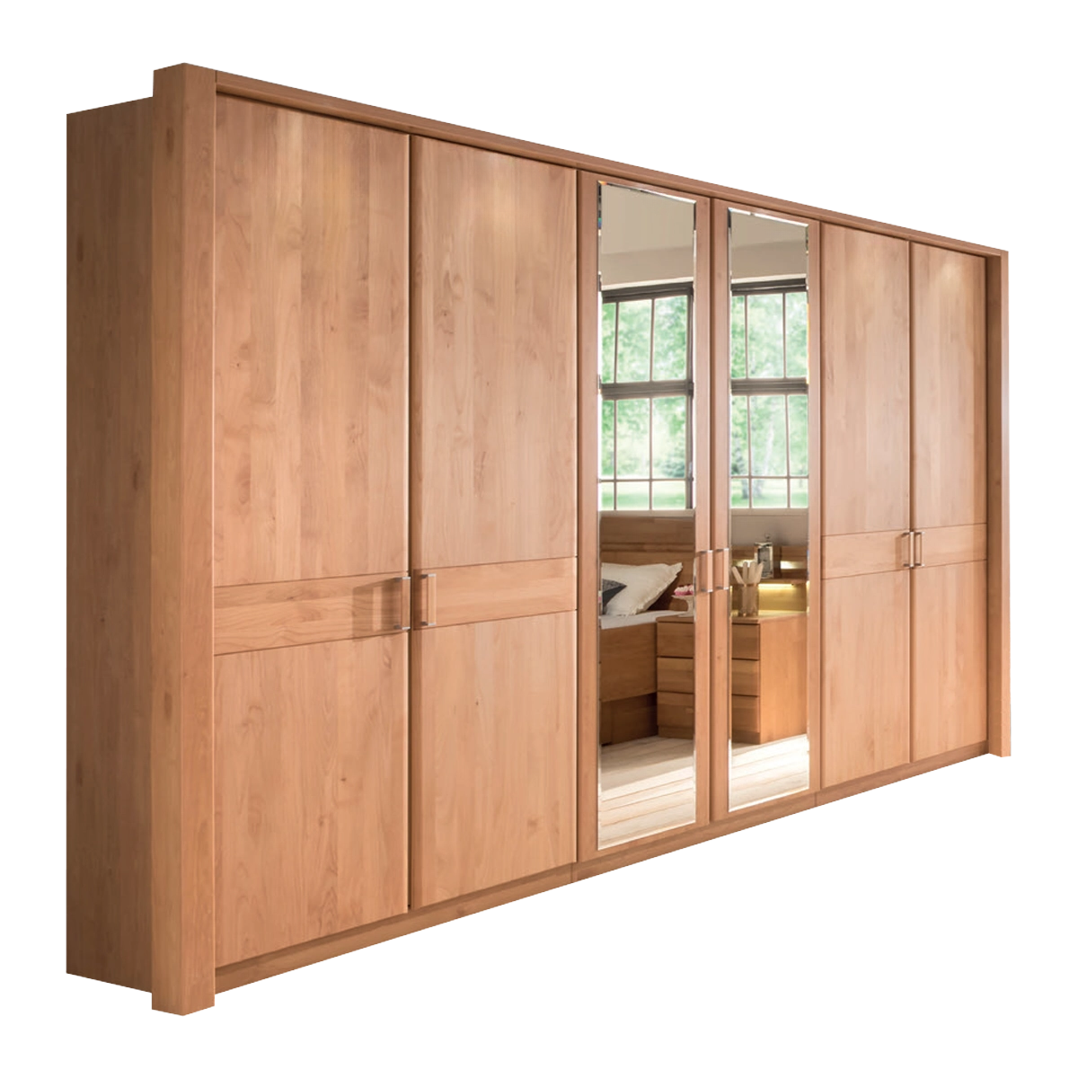 Drehtürenschrank Lausanne 6-türig