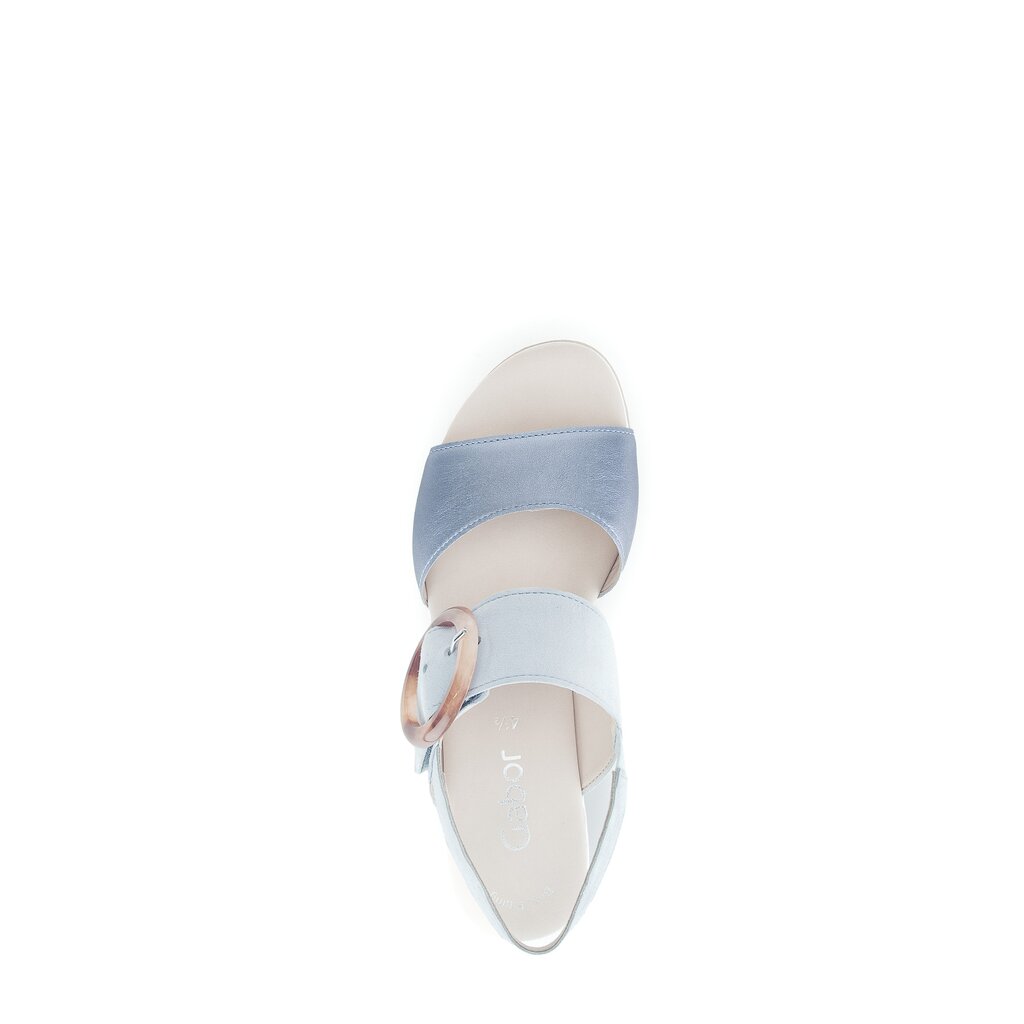 Gabor fashion Keilsandalette blau