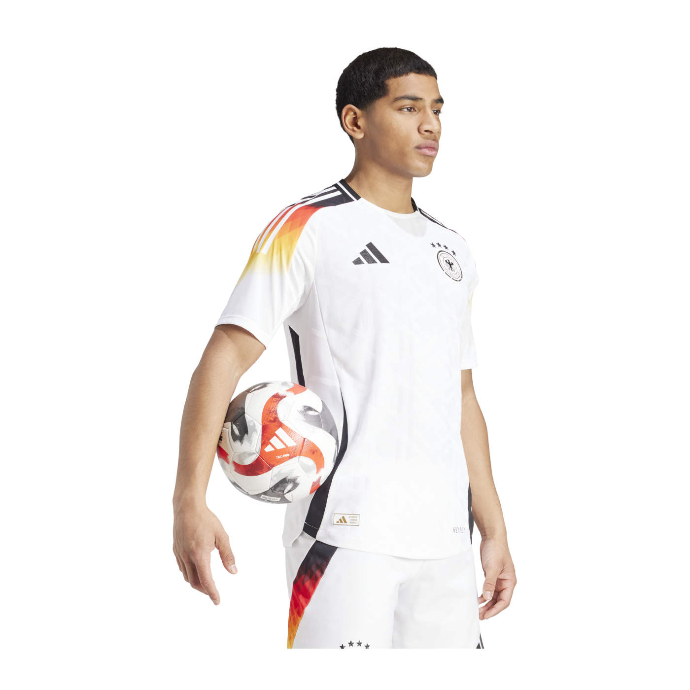 adidas DFB Deutschland Auth. Trikot Home EM 2024 Weiss
