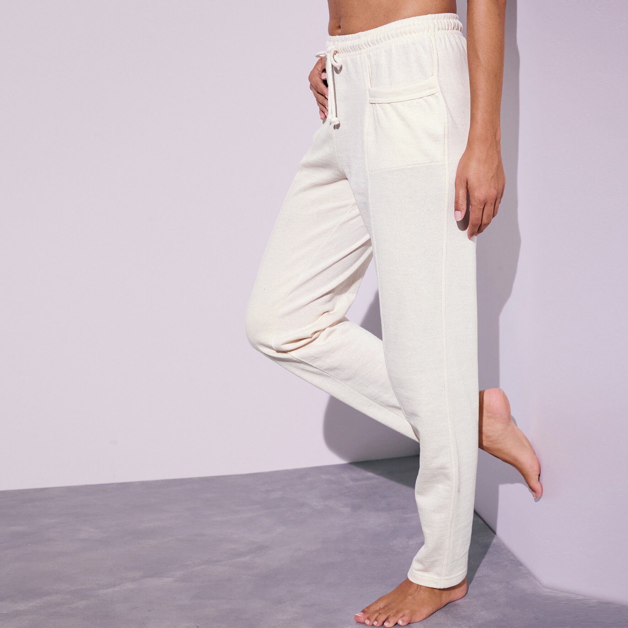 Pantalon jogging, molleton gratté