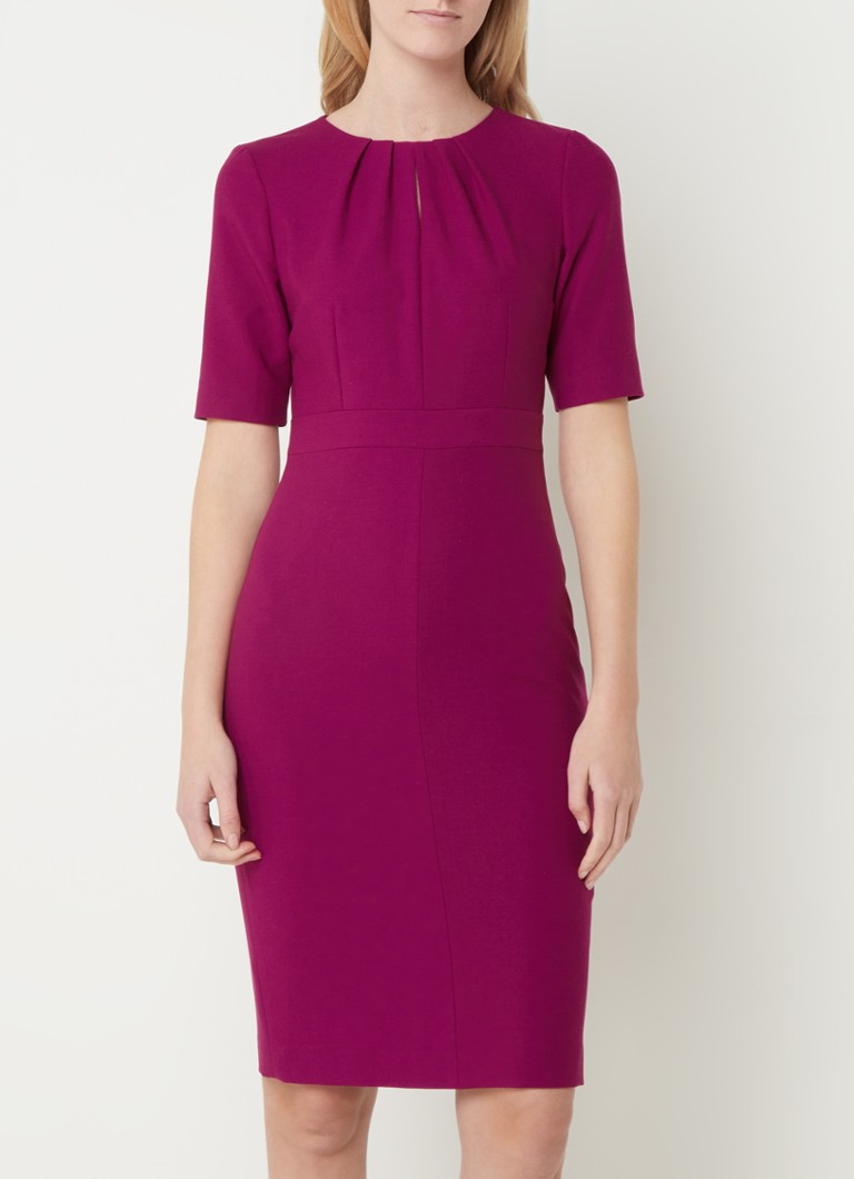Rochie mini Hobbs Tillie cu croială plisată