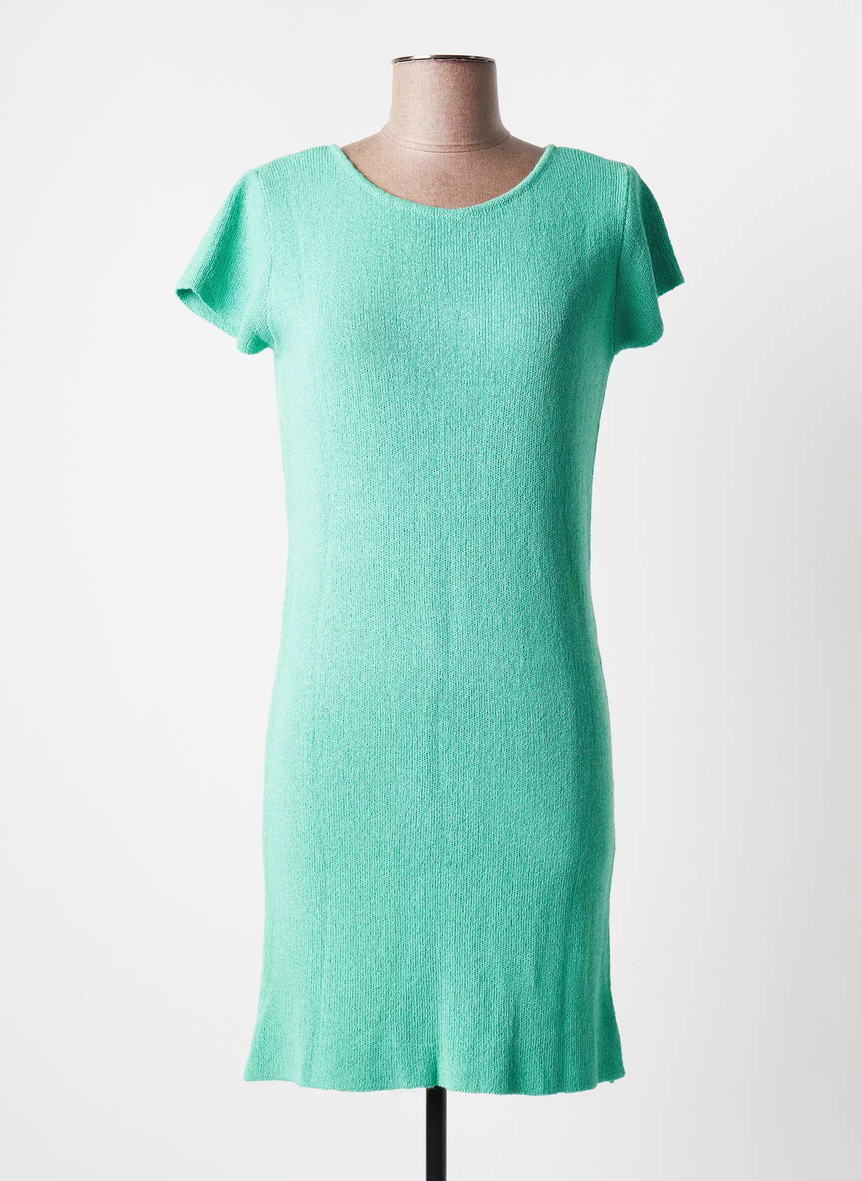 Poles Robes Pulls Femme couleur vert