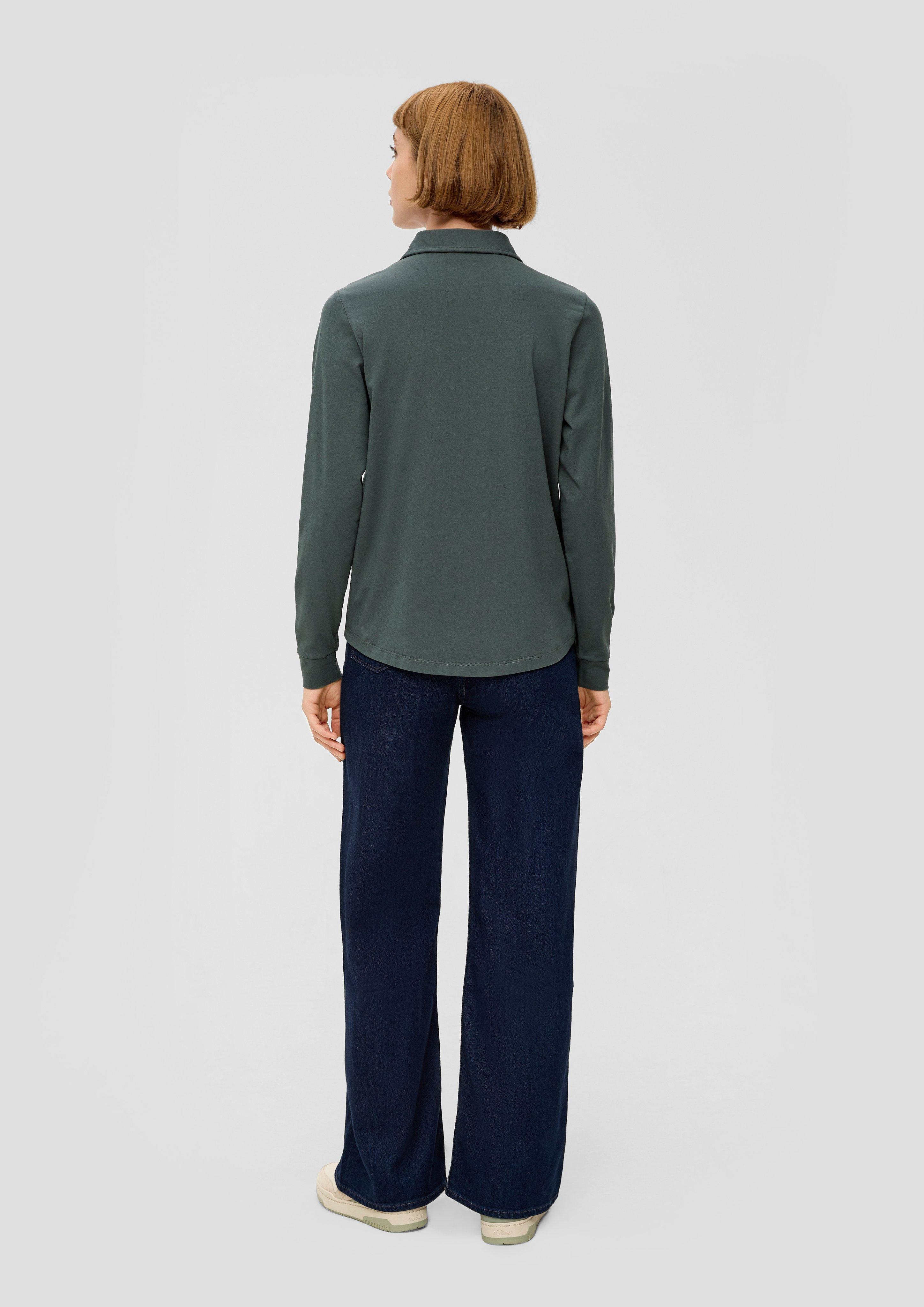Bluse aus Baumwollstretch  2137225-7909