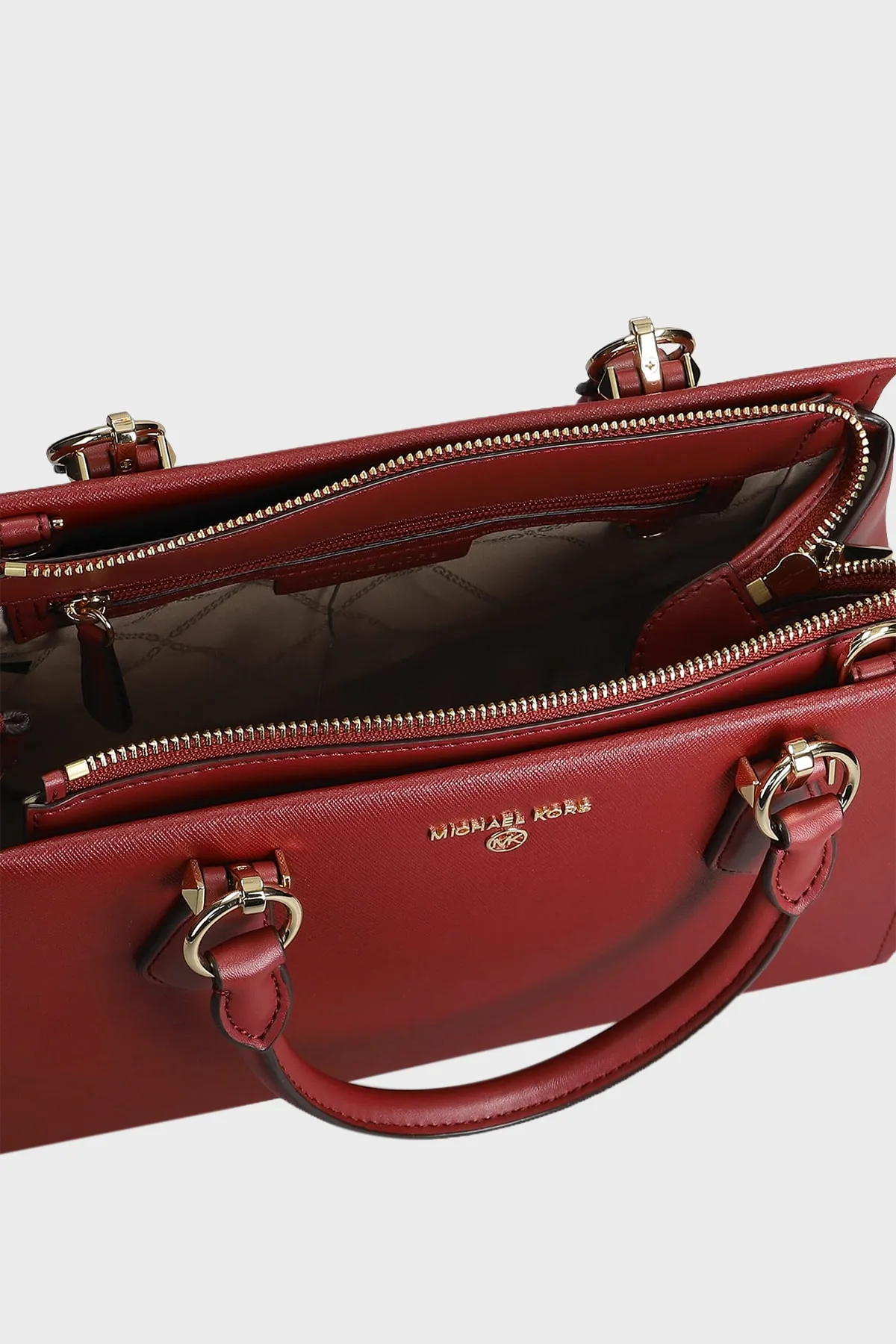 Michael Kors  Umhängetasche - Bordeaux - Unifarben