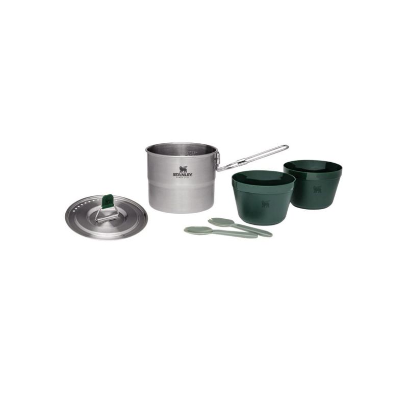 Stanley Adventure Stainless Steel Cook Set For Two 6pz 1.1qt \/1l