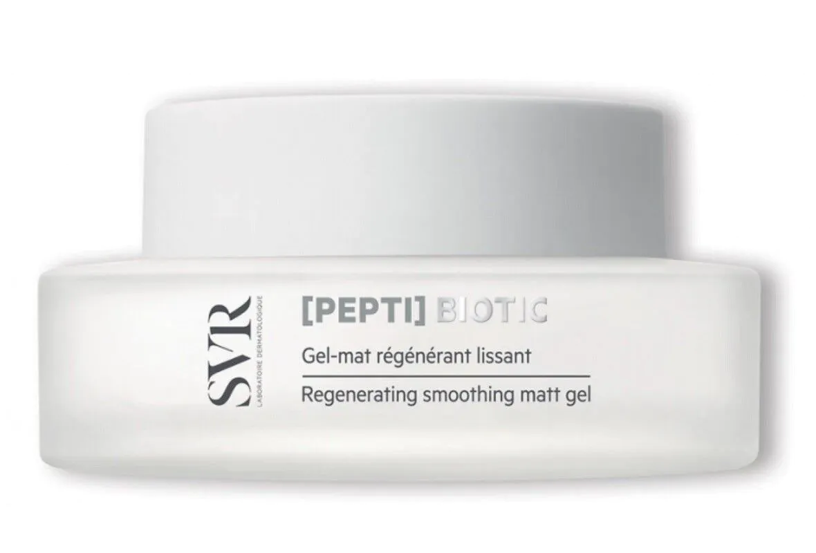 SVR Pepti Biotic regenererende og udglattende gel med en matterende effekt