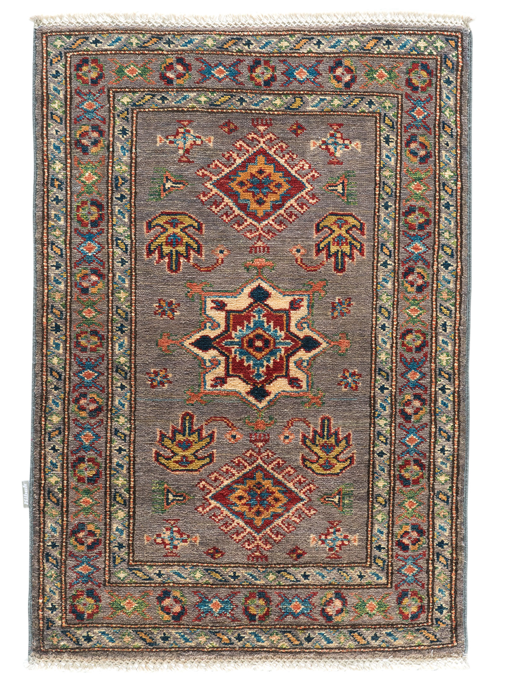 Kazak Ghazni ca. 64 x 92 cm, Unikat / Einzelstück