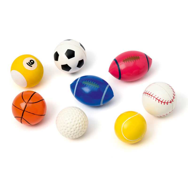 8 balles rebondissantes sport Oxybul