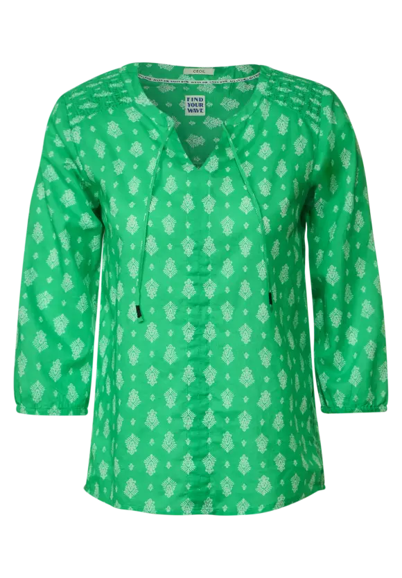 CECIL Bluse mit Minimalprint