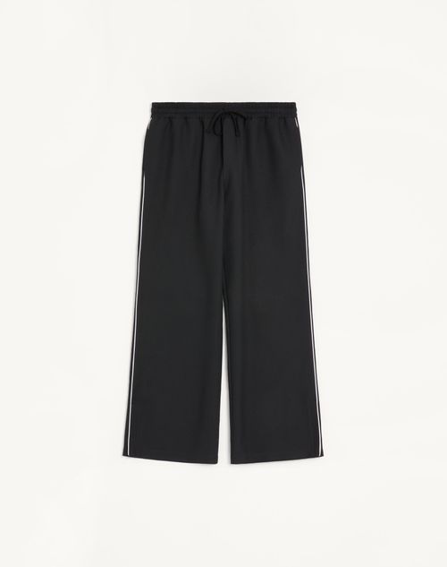 Calça de nylon Valentino com aplique VLogo