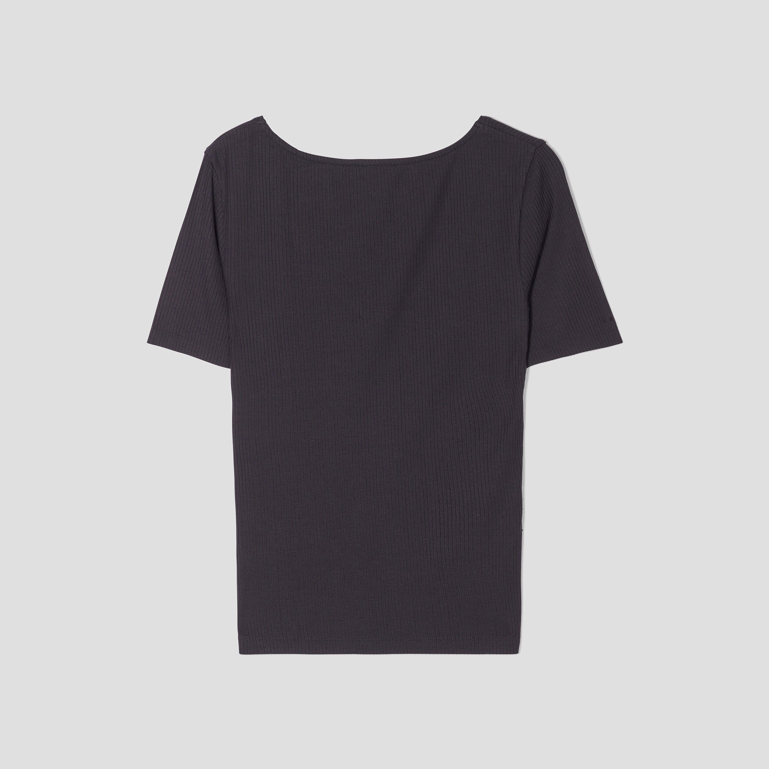 T-shirt manches courtes noir femme | Cache Cache