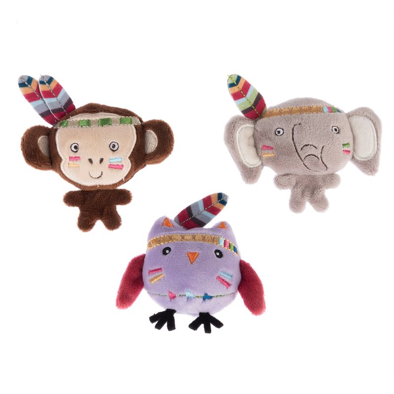 TIAKI Elektronisches Katzenspielzeug-Set Jungle Buddies | bitiba