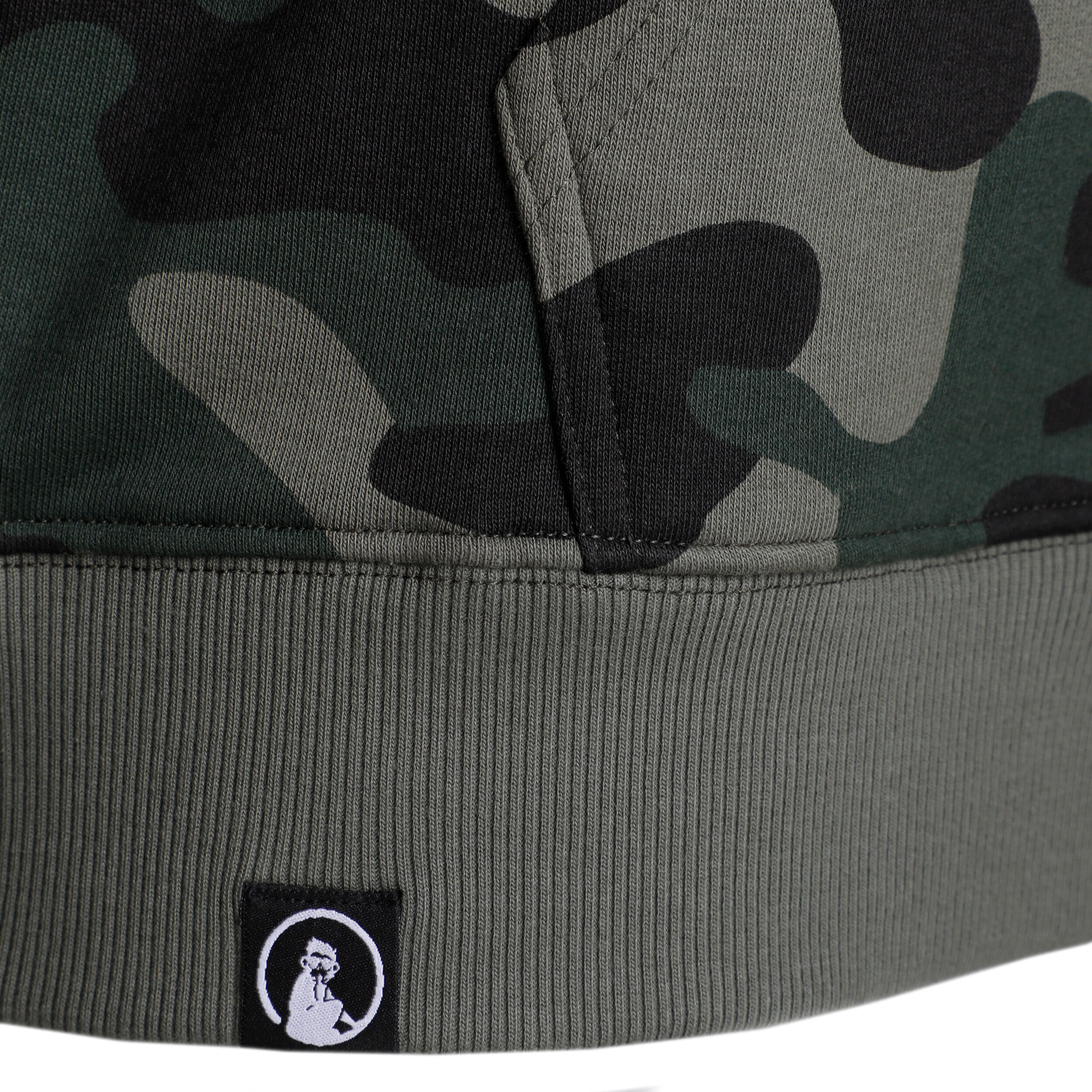 Advantage Logo Hoody Herren - Khaki, Oliv