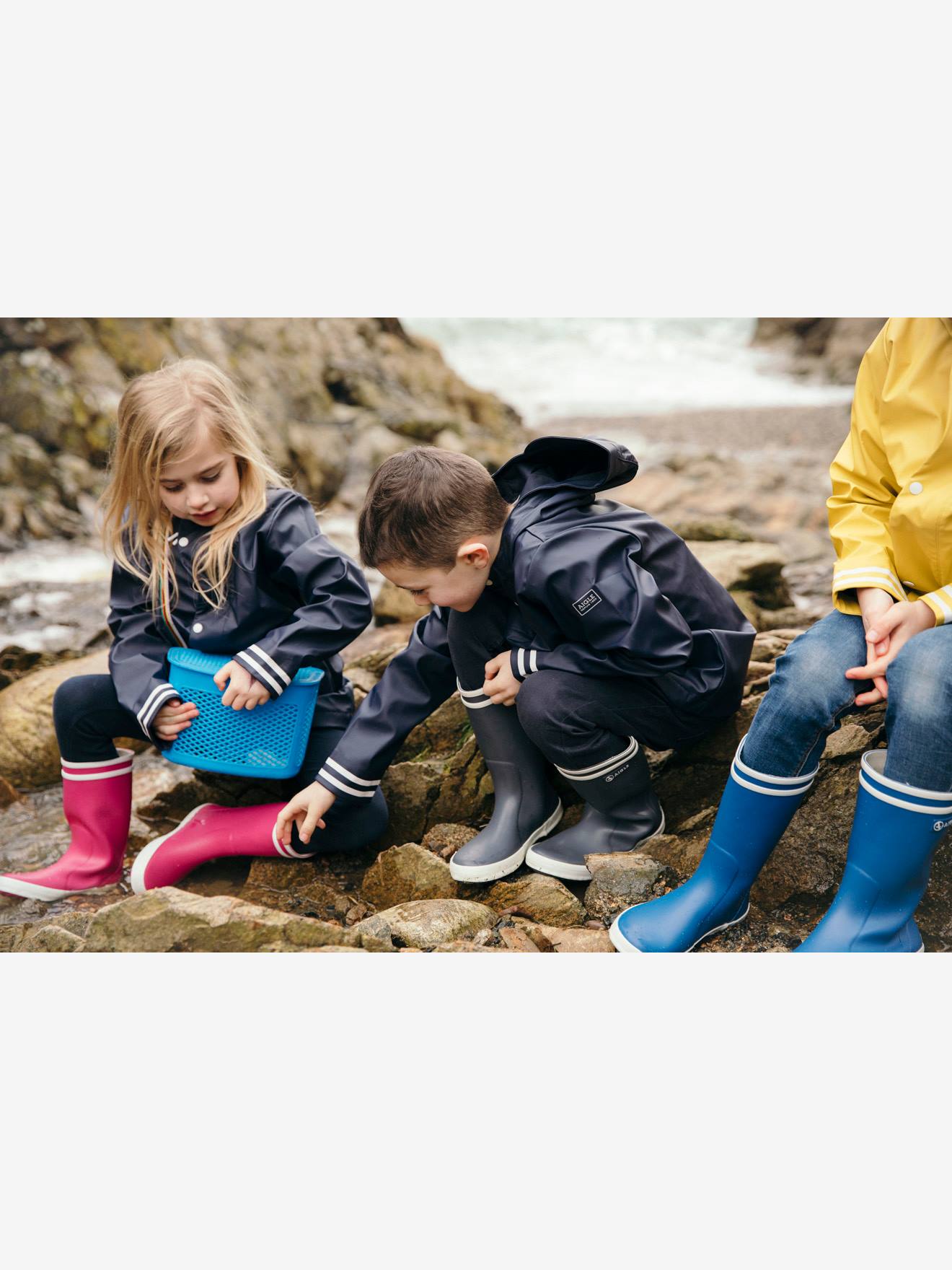 Bottes de pluie enfant Lolly Pop AIGLE® rouge