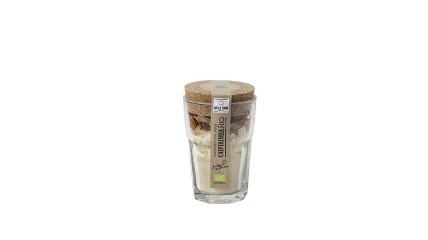 Quai Sud Bio Cocktail Zubereitung für Caipirihna im Mojitoglas 170 g