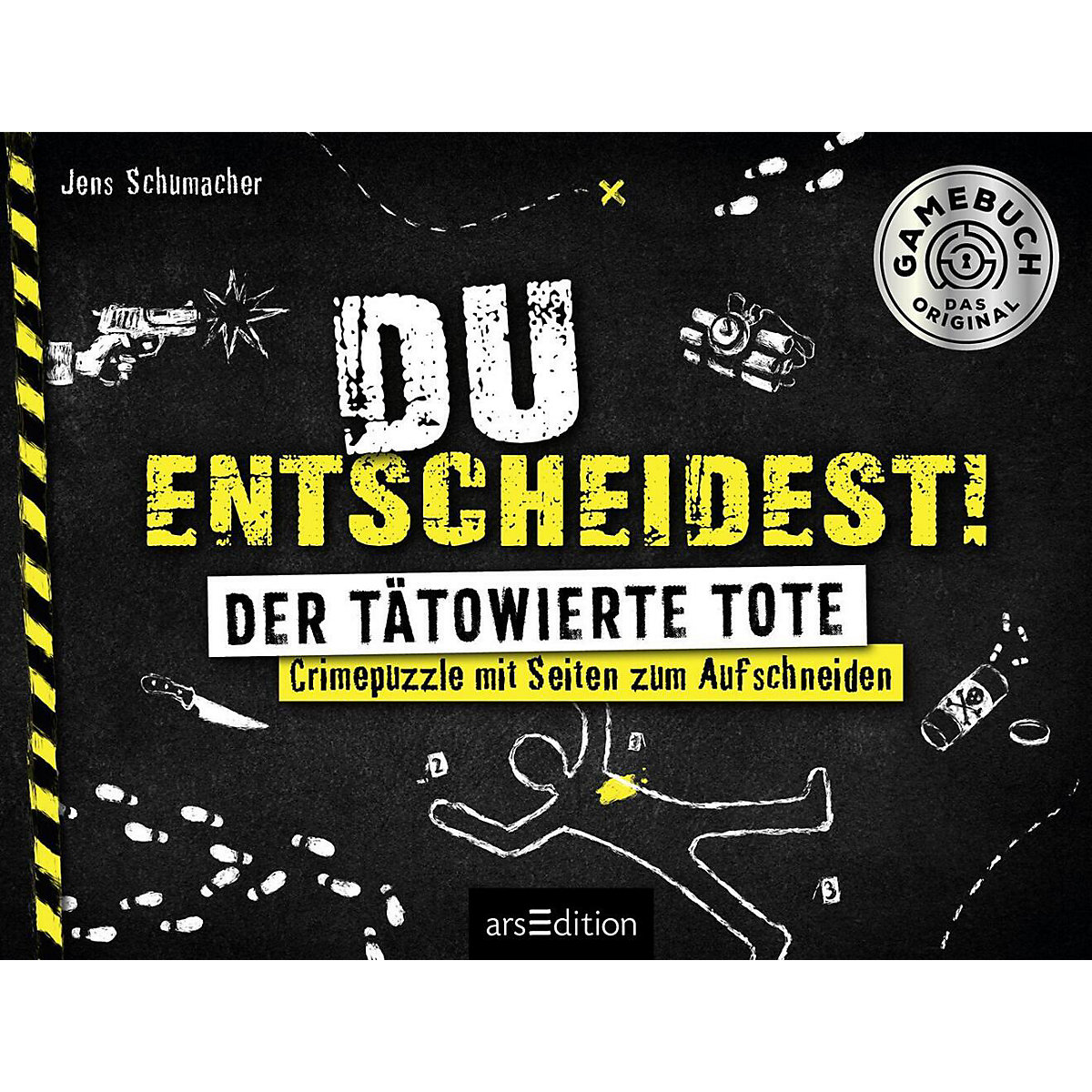 Du entscheidest! Der tätowierte Tote. Crimepuzzle mit Seiten zum Aufschneiden