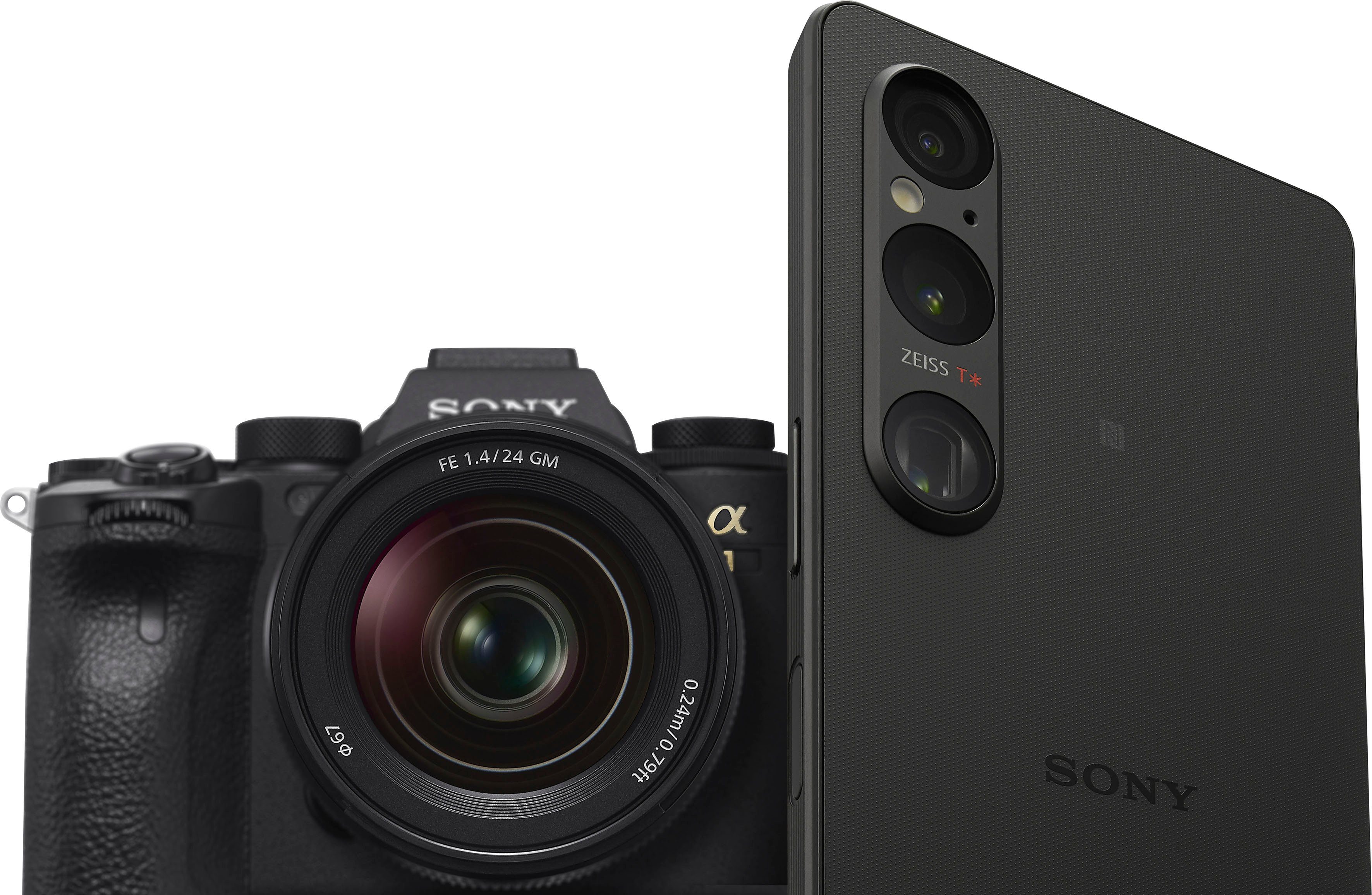 Sony XPERIA 1V Smartphone (16,5 cm/6,5 Zoll, 256 GB Speicherplatz, 52 MP Kamera)